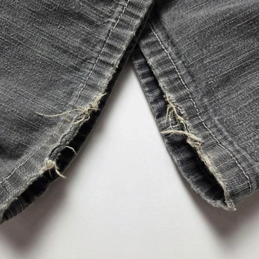 Vintage ENYCE Y2K Charcoal Denim Jeans Size 32W x 29L